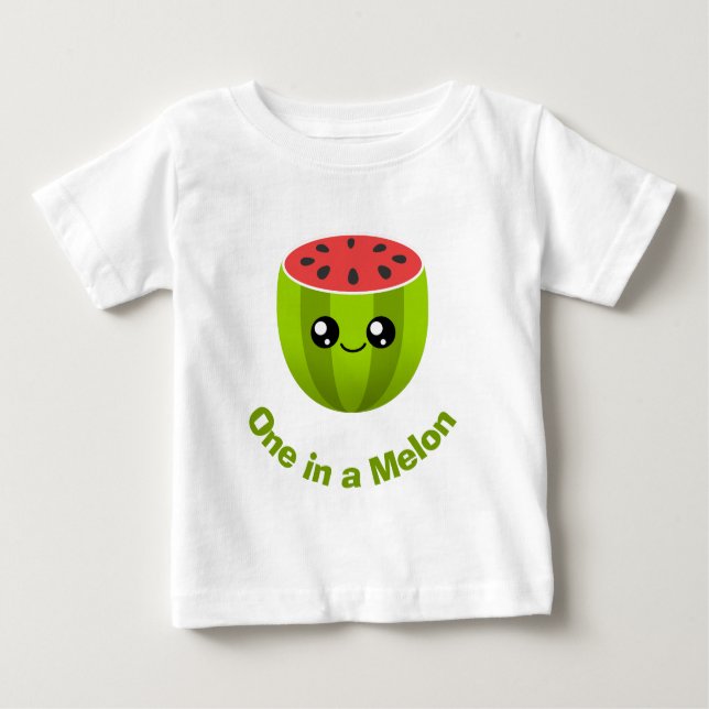 One in a Melon Baby T-Shirt (Front)