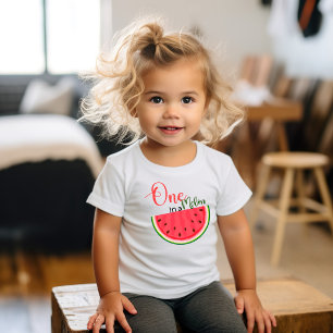 One in a Melon Birthday Baby T-shirt