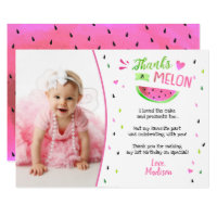 One in a Melon Birthday Thank You Cards