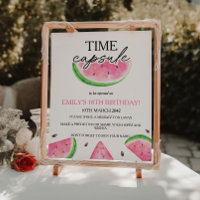 One In A Melon Capsule Watermelon Time Capsule