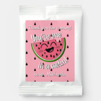 One in a Melon Cute Watermelon Pink Birthday