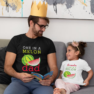 One in a Melon Dad Party T-Shirt