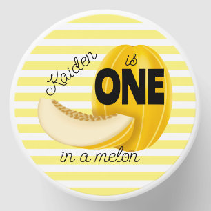 One in a Melon First 1st Birthday Party Mini Candle Favors