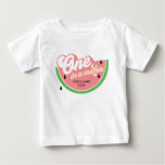One In A Melon First Birthday T-shirt at Zazzle
