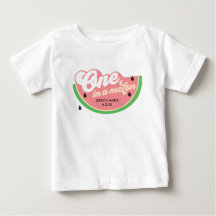 One In a Melon First Birthday T-shirt
