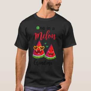 One In A Melon Grandma Watermelon Summer Hawaiian T-Shirt