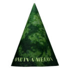 One in a Melon Green Watermelon Fruit Birthday