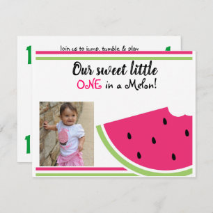 ONE in a MELON Invitation