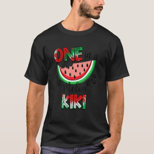 One In A Melon Kiki Watermelon Matching Family Fru T_Shirt