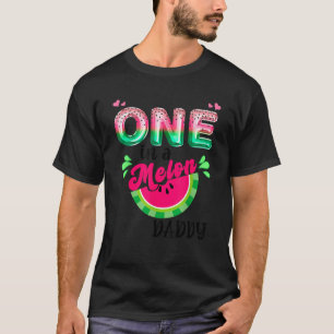 One In A Melon Mom Outfit Birthday Matching Group T-Shirt