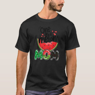 One In A Melon Mom Summer Family Matching Watermel T-Shirt