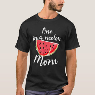 One In A Melon Mom Waterlemon Summer Vacation Mom T-Shirt