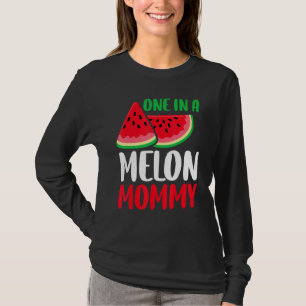 One In A Melon Mommy Watermelon Family Matching T-Shirt