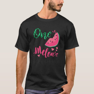 One In A Melon Peepaw Funny Grandpa Watermelon The T-Shirt