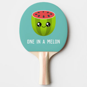 One in a Melon Ping Pong Paddle