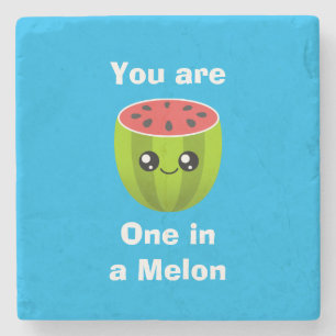 One in a Melon Stone Coaster