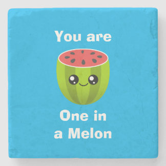 One in a Melon Stone Coaster