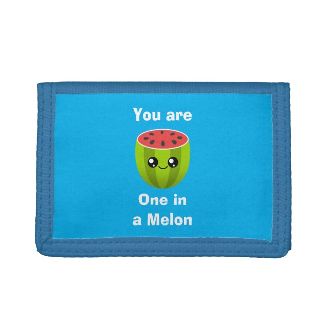 One in a Melon Tri-fold Wallet (Front)