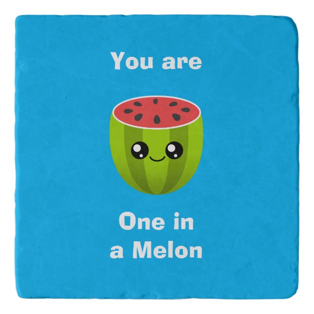 One in a Melon Trivet (Front)