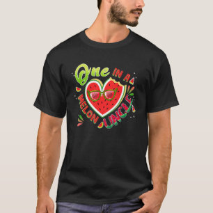 One In A Melon Uncle Birthday Family Matching Melo T-Shirt