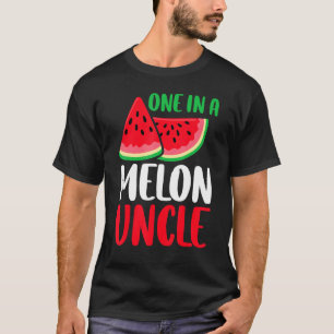 One In A Melon Uncle Watermelon Family Matching T-Shirt