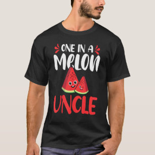 One In A Melon Uncle Watermelon   Family Matching T-Shirt