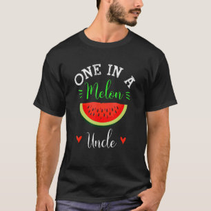 One In A Melon Uncle Watermelon Summer  Family T-Shirt