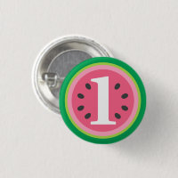 One in a Melon Watermelon 1st Birthday Party Favor