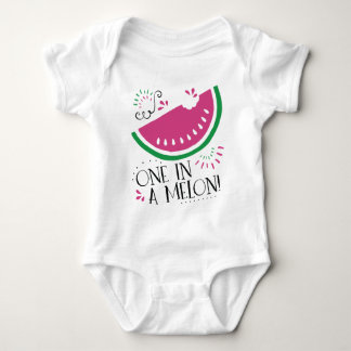 One in a Melon Watermelon Baby Baby Bodysuit