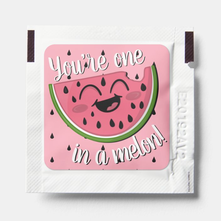One In A Melon Watermelon Cute Pink Green Pun Hand Sanitizer Packet Zazzle Com If these silly sayings don't induce. zazzle