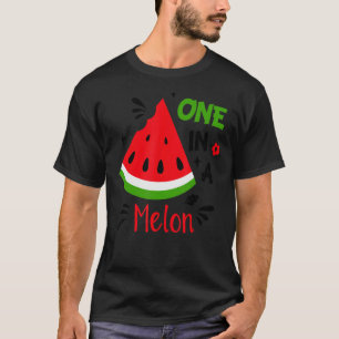 One In A Melon Watermelon Hello Summer Vibes Women T-Shirt
