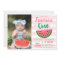 One in a melon, watermelon invitation, picture
