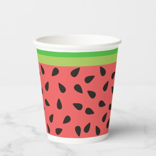 ONE IN A MELON WATERMELON  PAPER CUPS
