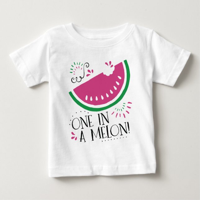 One in a Melon- Watermelon T-shirt (Front)