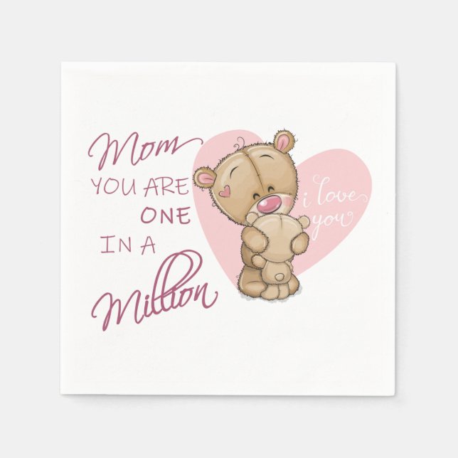 One In A Million  Napkins (Front)