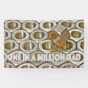 One in a Million Nut Father’s Day Banner