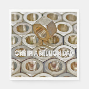 One in a Million Nut Father’s Day Napkins