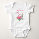 One In Melon First Birthday Outfit Shirt at Zazzle