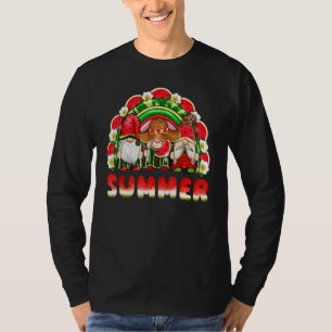 One In Melon Gnome Picture Fun For Boys Girls T-Shirt