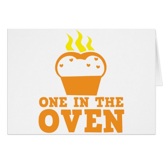 one in the oven cards (Front Horizontal)
