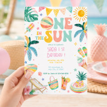 One in the Sun 1st Birthday Beach Party