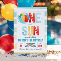 One In The Sun 1st Birthday Pool Party 