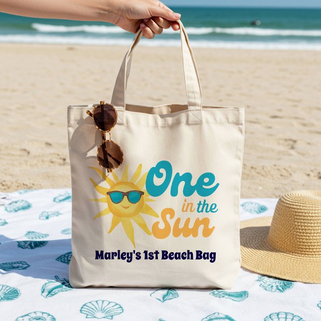 ☀️One in the Sun Beach Tote Bag (Creator Uploaded)