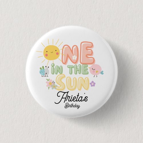 one in the Sun  Button