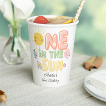 one in the Sun First Birthday