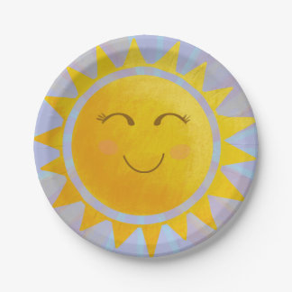 One in the sun paper plates