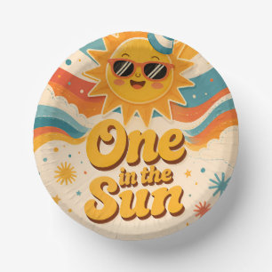 One in the Sun Paper Plates Bowls