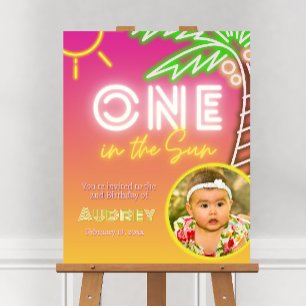 One in the Sun with Photo Welcome Sign