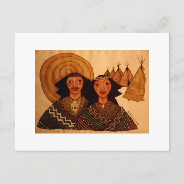 One Indians Postcard (Front)