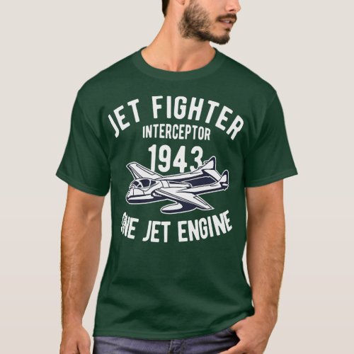 ONE JET ENGINE AIR CRAFT T_Shirt